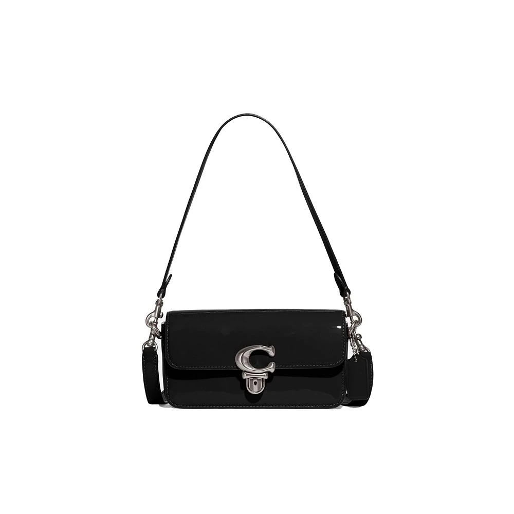 商品Coach|Patent Leather Studio Baguette Bag,价格¥2629,第1张图片
