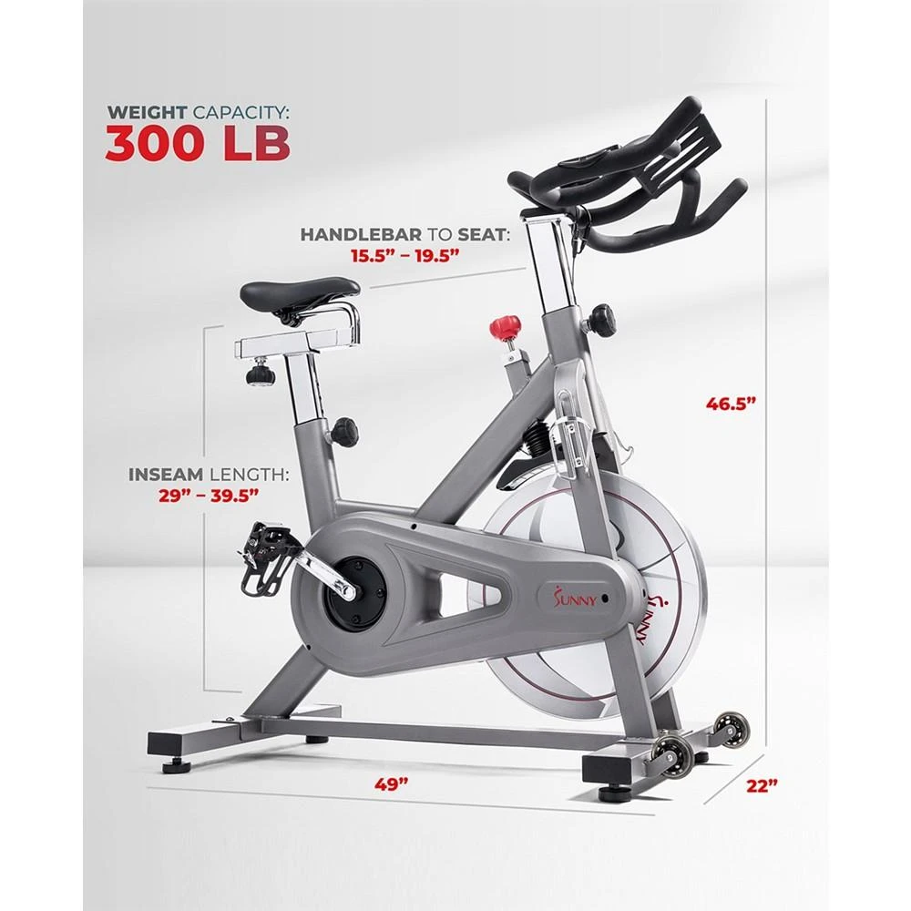 商品Sunny Health & Fitness|Synergy Pro Magnetic Indoor Cycling Bike, Sf-B1851,价格¥8334,第5张图片详细描述