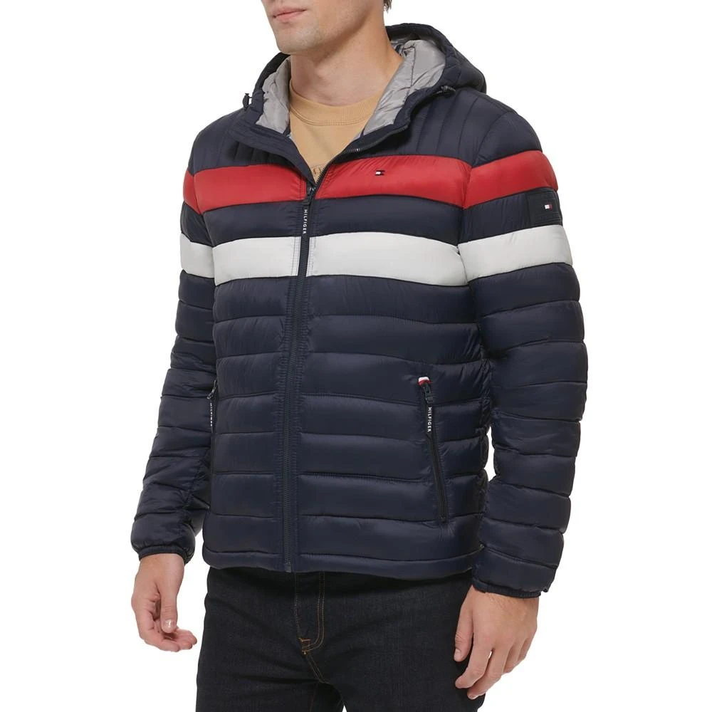 商品Tommy Hilfiger|男士防风夹克外壳-常规版型,价格¥1028,第3张图片详细描述