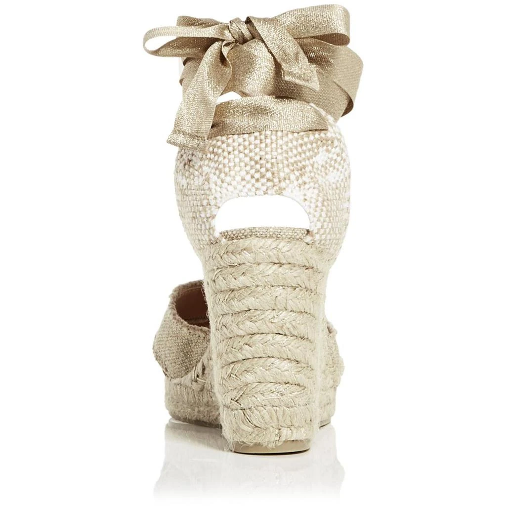 商品Castaner|Castaner Womens BLUMA WEDGE ANKLE TIES Strappy Sandals,价格¥532,第3张图片详细描述