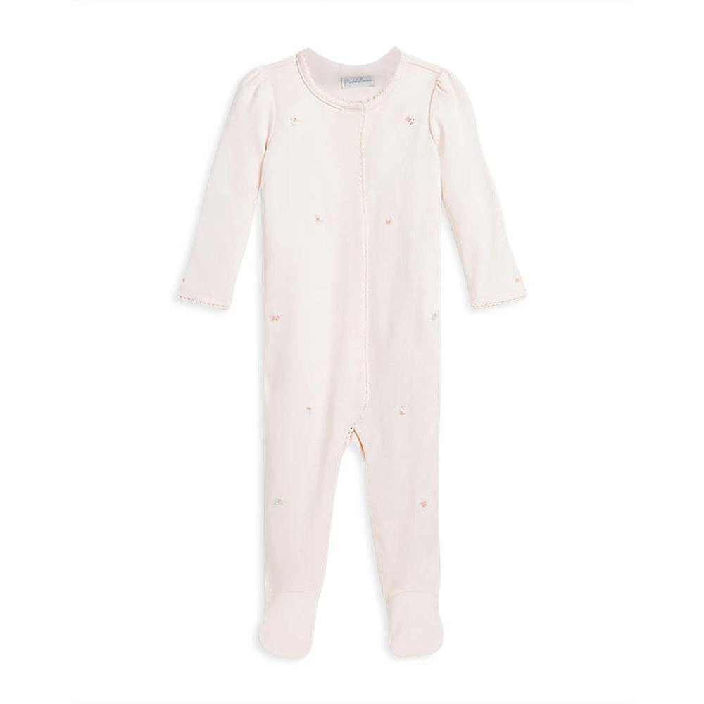 商品Ralph Lauren|Girls' Floral Organic Cotton Coverall - Baby,价格¥707,第1张图片