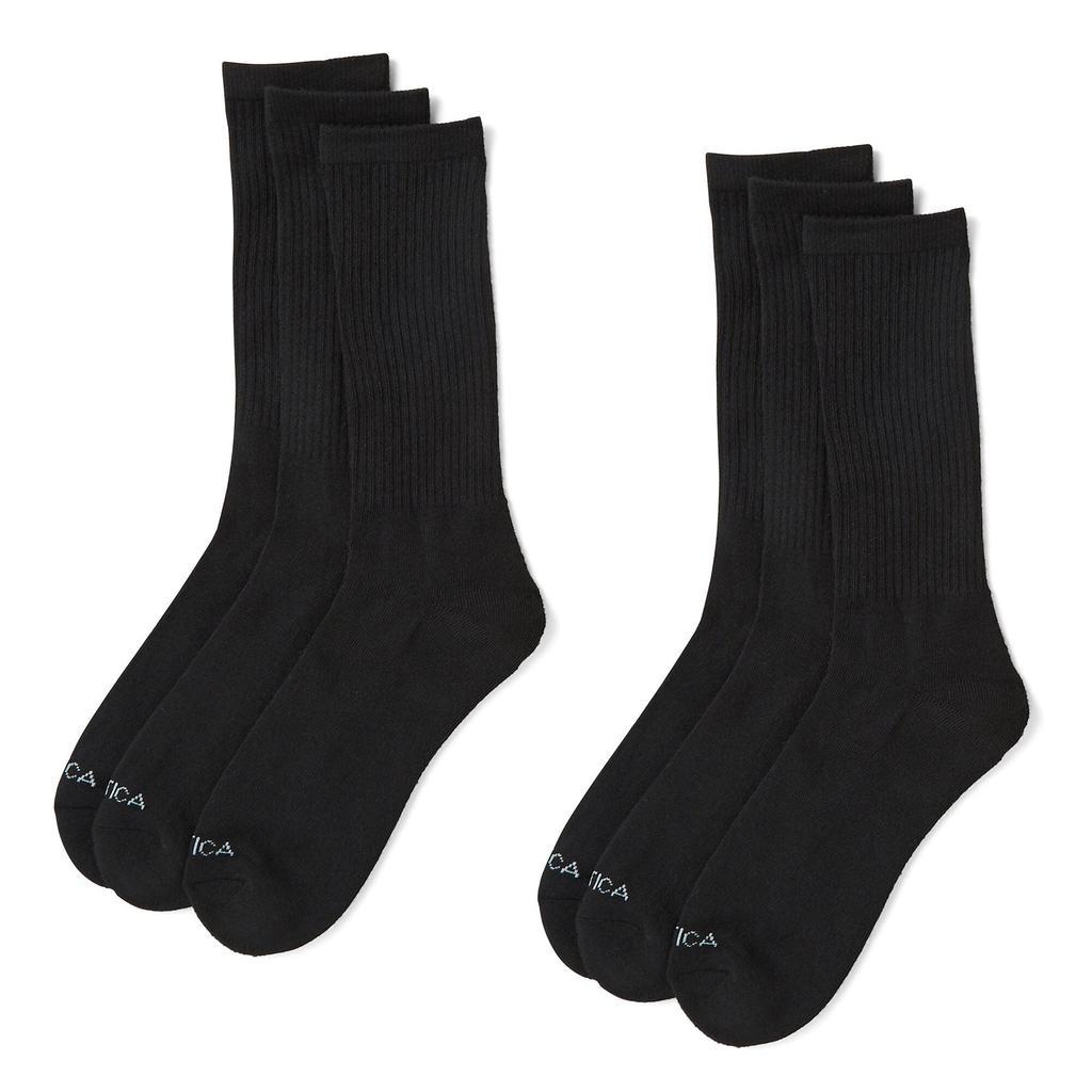 商品Nautica|Nautica Mens Athletic Crew Socks, 5-Pack,价格¥67,第1张图片
