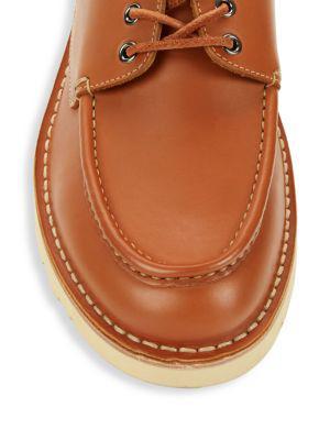 商品Salvatore Ferragamo|​Chunky Leather Boat Shoes,价格¥2901,第7张图片详细描述