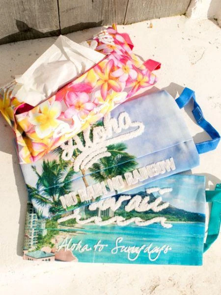 Hawaiian Scenery Tissue Paper Cover 商品