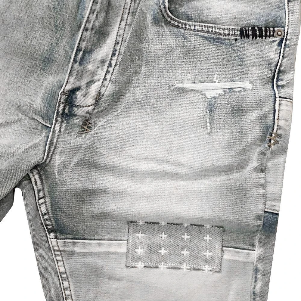 商品Ksubi|Chopper Short 2 Tone 'Denim',价格¥1473,第2张图片详细描述