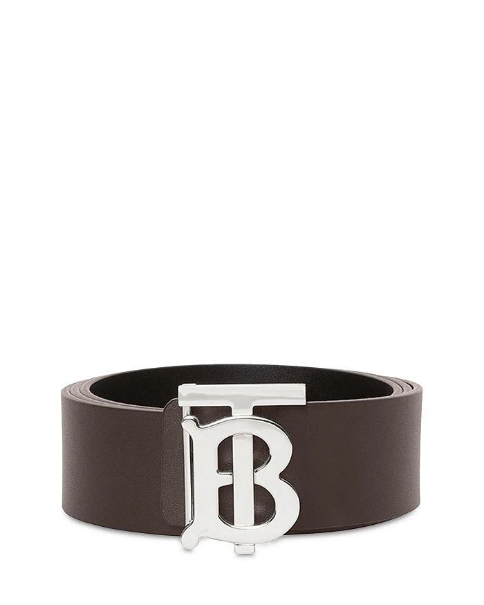 商品Burberry|Men's Reversible Monogram Plaque Buckle Leather Belt,价格¥1854,第5张图片详细描述