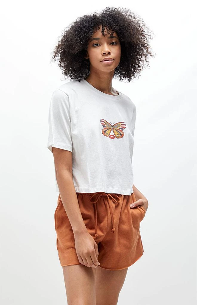 商品Charlie Holiday|Butterfly Boxy T-Shirt,价格¥184,第1张图片