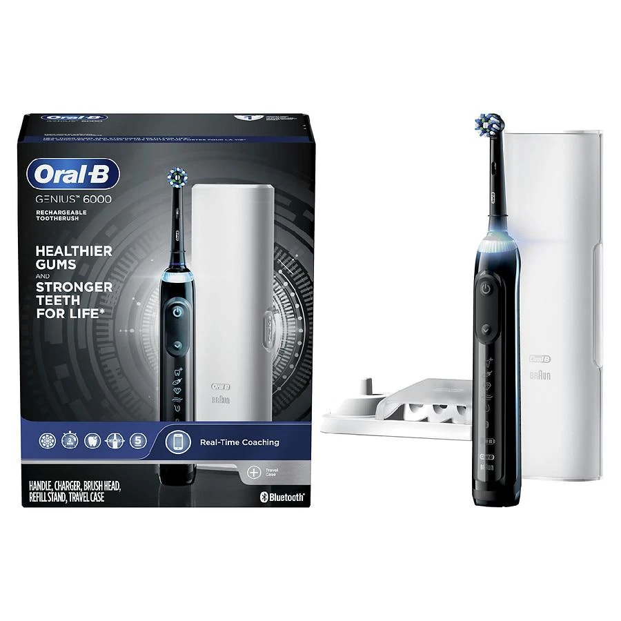 商品Oral-B|Oral-B Pro 6000 智能蓝牙电动牙刷,价格¥1148,第3张图片详细描述