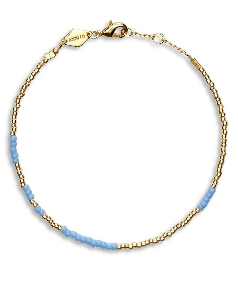 商品Anni Lu|Asym Beaded Bracelet in 18K Gold Plated,价格¥405,第1张图片