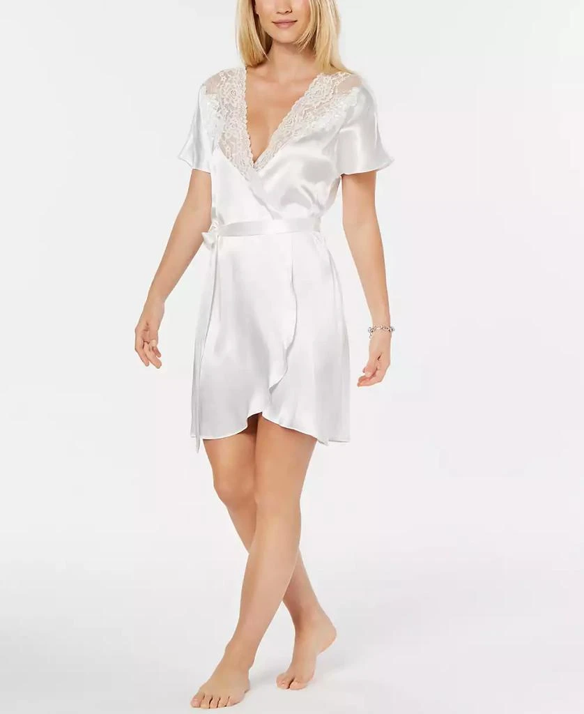 商品Linea Donatella|Ivory Juliet Short 睡袍,价格¥163,第1张图片
