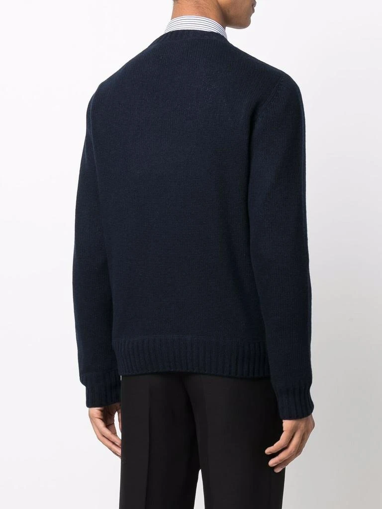 商品Prada|PRADA intarsia-knit logo sweatshirt,价格¥10489,第4张图片详细描述