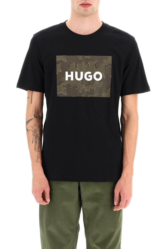 Hugo camouflage print t-shirt商品第2张图片规格展示