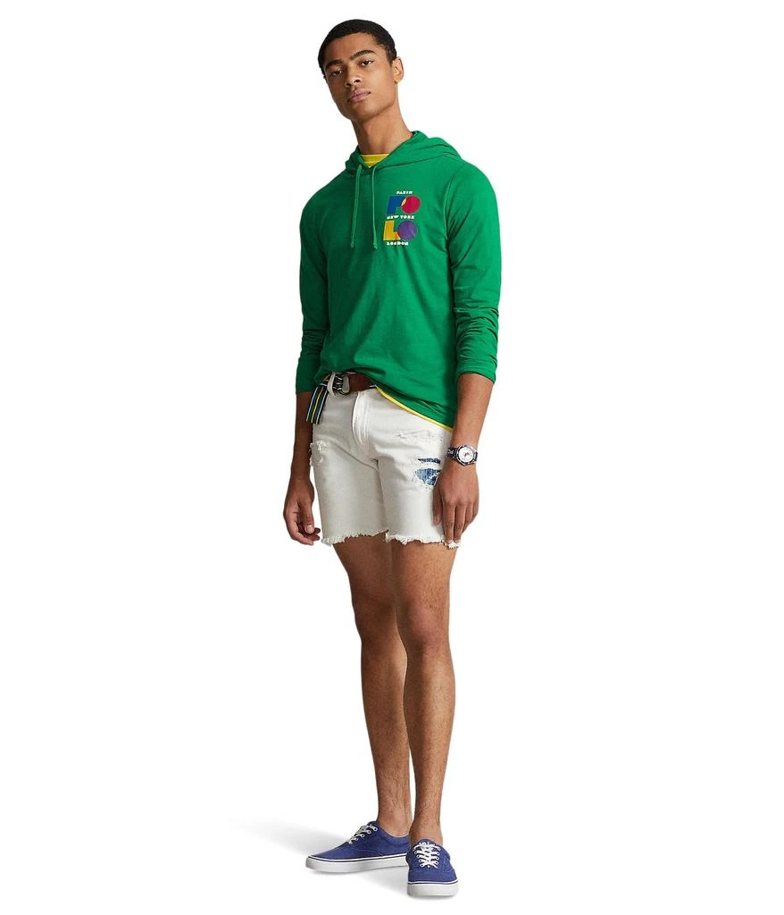 商品Ralph Lauren|Logo Jersey Hooded T-Shirt,价格¥234,第4张图片详细描述