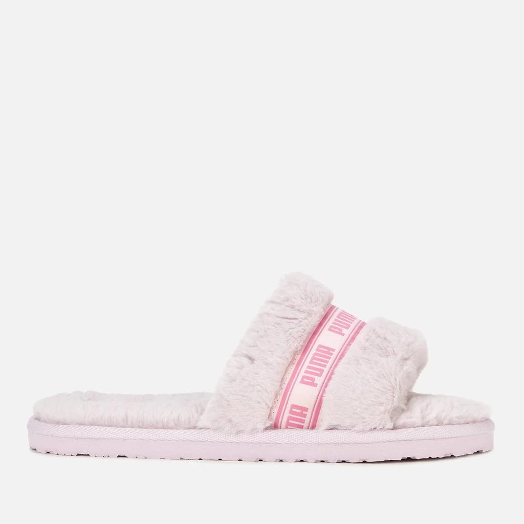 商品Puma|PUMA WOMEN'S FLUFF SLIPPERS - LAVENDER FOG/OPERA MAUVE,价格¥129,第2张图片详细描述