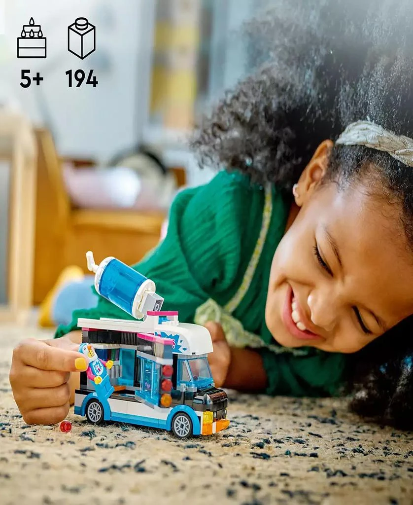 商品LEGO|City Great Vehicles Penguin Slushy Van with Minifigures 60384 Toy Building Set,价格¥149,第2张图片详细描述