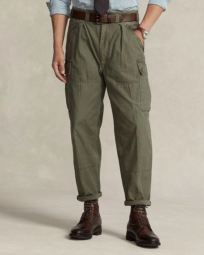 商品Ralph Lauren|Baggy Fit Reverse Sateen Cargo Pants,价格¥1351,第3张图片详细描述
