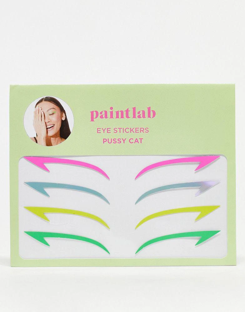 商品Paint Labs|Paintlab Eye Stickers - Pussy Cat,价格¥49,第1张图片