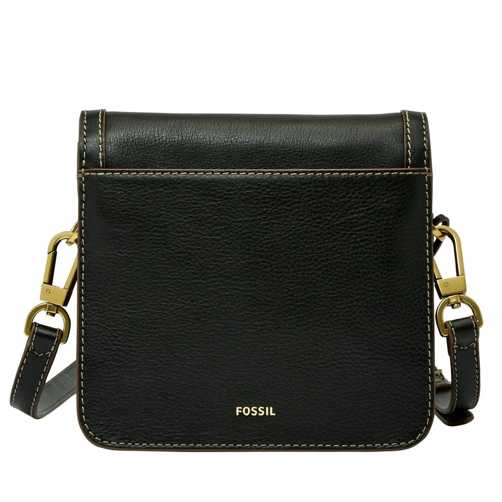 商品Fossil|Women's Ainsley LiteHide Leather Small Flap Crossbody,价格¥804,第3张图片详细描述