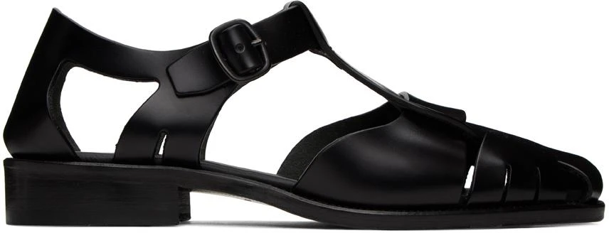 商品Hereu|Black Pesca Sandals,价格¥1865,第1张图片