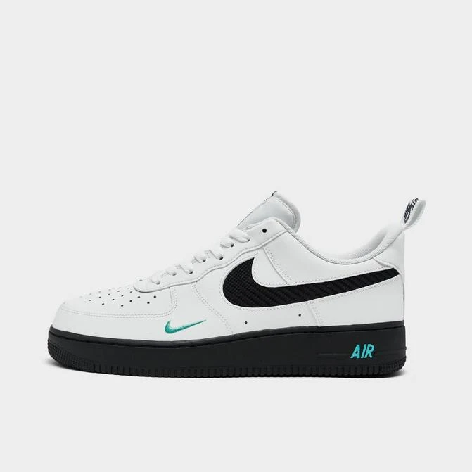 商品NIKE|男款 耐克 Air Force 1 '07 LV8 休闲鞋 白黑色 碳勾,价格¥633,第1张图片