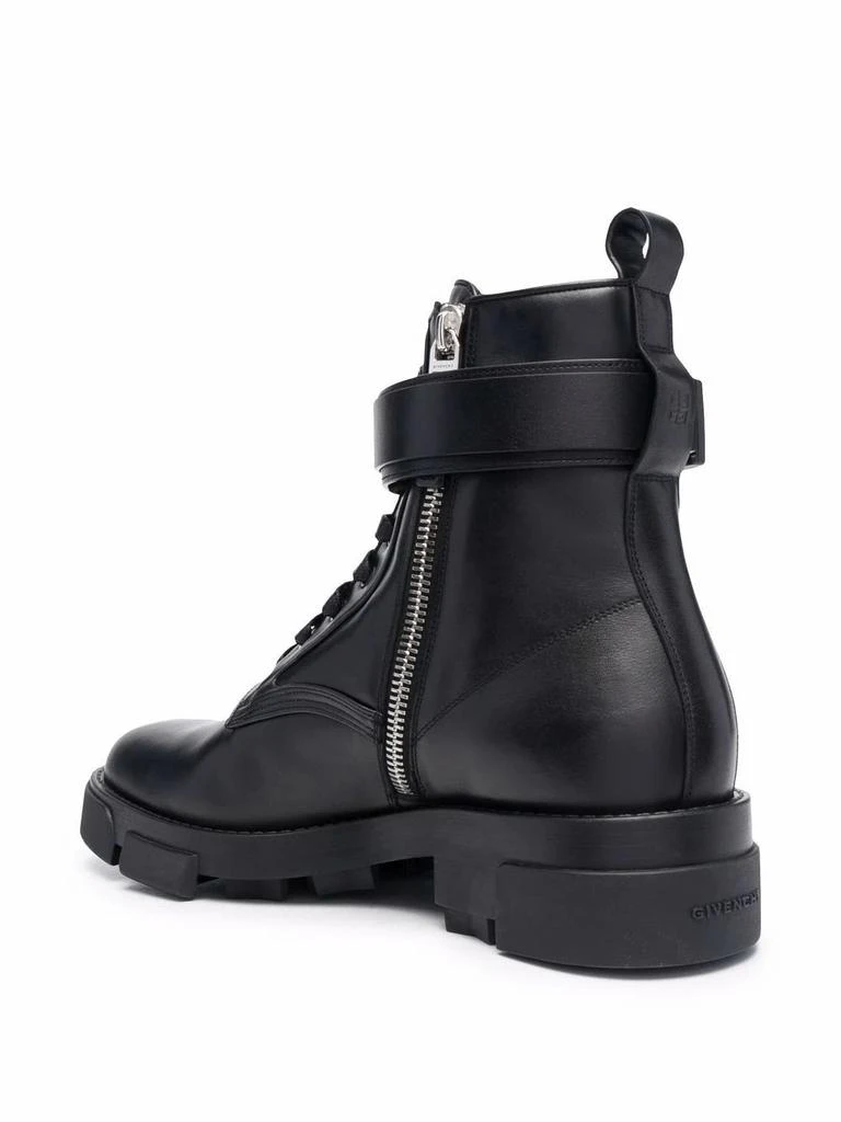 商品Givenchy|Givenchy Men&#39;s  Black Leather Ankle Boots,价格¥7281,第3张图片详细描述