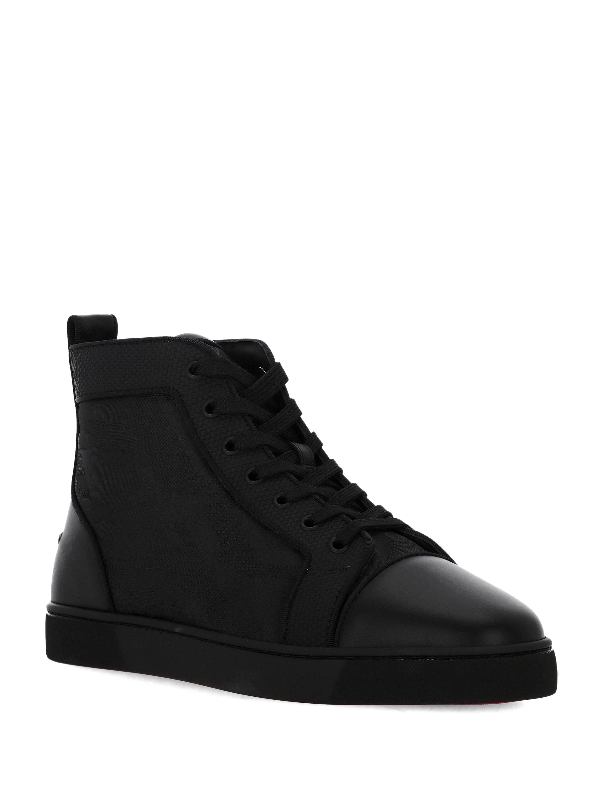 商品Christian Louboutin|Christian Louboutin 男士休闲鞋 1250201BK01 黑色,价格¥5866,第3张图片详细描述