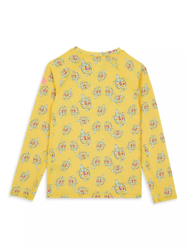 商品Vilebrequin|Little Girl's & Girl's Vendôme Long-Sleeve Swim Rashguard,价格¥813,第3张图片详细描述