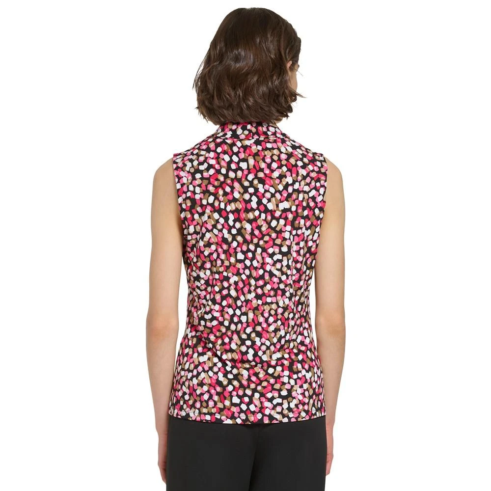 商品Calvin Klein|Women's Printed V-Neck Tank,价格¥220,第2张图片详细描述