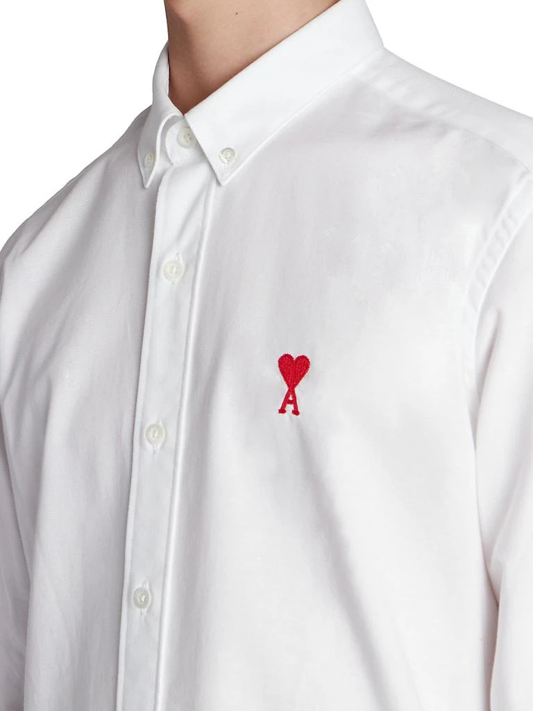 Ami De Coeur Cotton Logo Patch Classic-Fit Shirt 商品