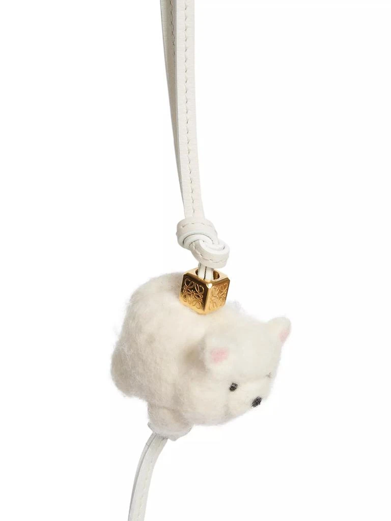 商品Loewe|Chow Chow Felted Charm,价格¥3675,第2张图片详细描述