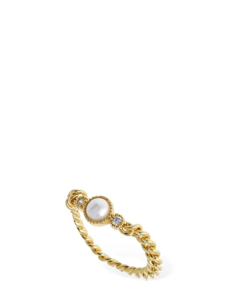 商品Zimmermann|Collage Fine Chain & Faux Pearl Ring,价格¥716,第2张图片详细描述