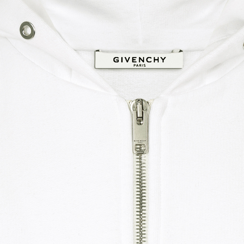 Givenchy 纪梵希 男士白色拉链外套 BMJ03K30AF-100商品第2张图片规格展示