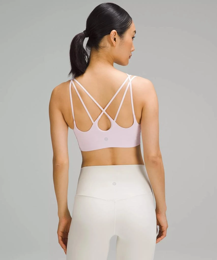 商品Lululemon|Ribbed Nulu Strappy Yoga Bra *Light Support, A/B Cup,价格¥242,第2张图片详细描述