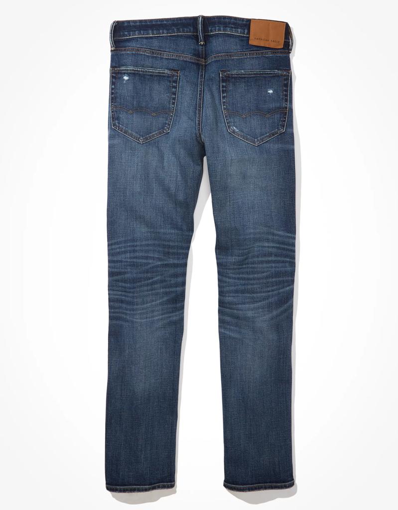 AE AirFlex+ Distressed Original Straight Jean商品第2张图片规格展示