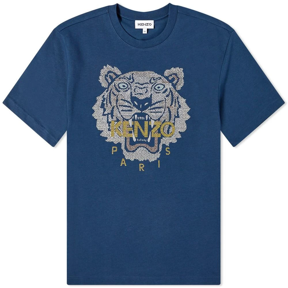 商品Kenzo|Kenzo Embroidered Seasonal Tiger Relaxed T-Shirt,价格¥639,第1张图片