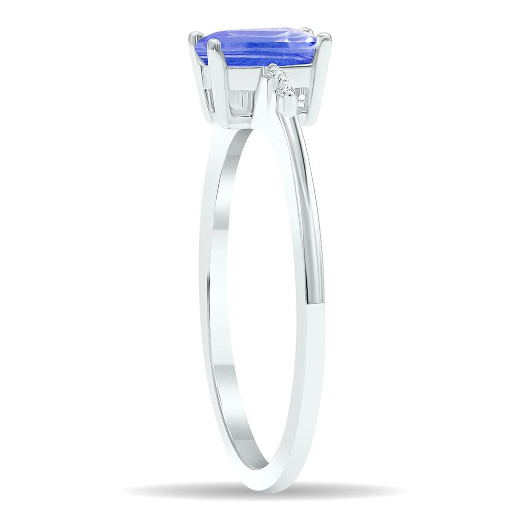 商品SSELECTS|Women's Tanzanite And Diamond Sparkle Ring In 10K White Gold,价格¥1858,第2张图片详细描述