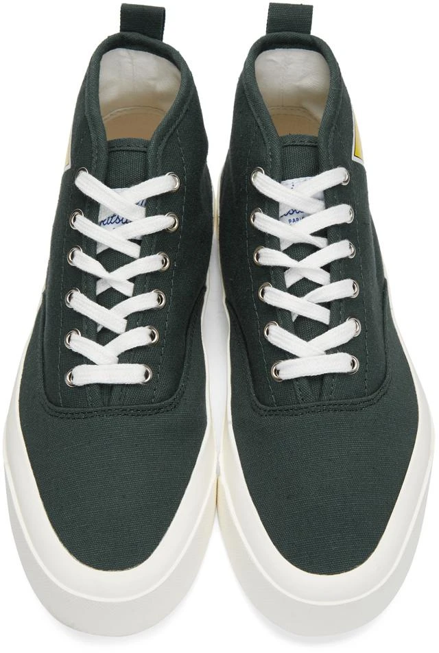 商品Maison Kitsune|Green Kool Fox Sneakers,价格¥849,第5张图片详细描述