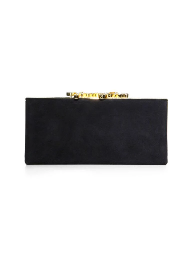 商品Jimmy Choo|Jimmy Choo - Celeste Suede Box Clutch,价格¥5441,第1张图片