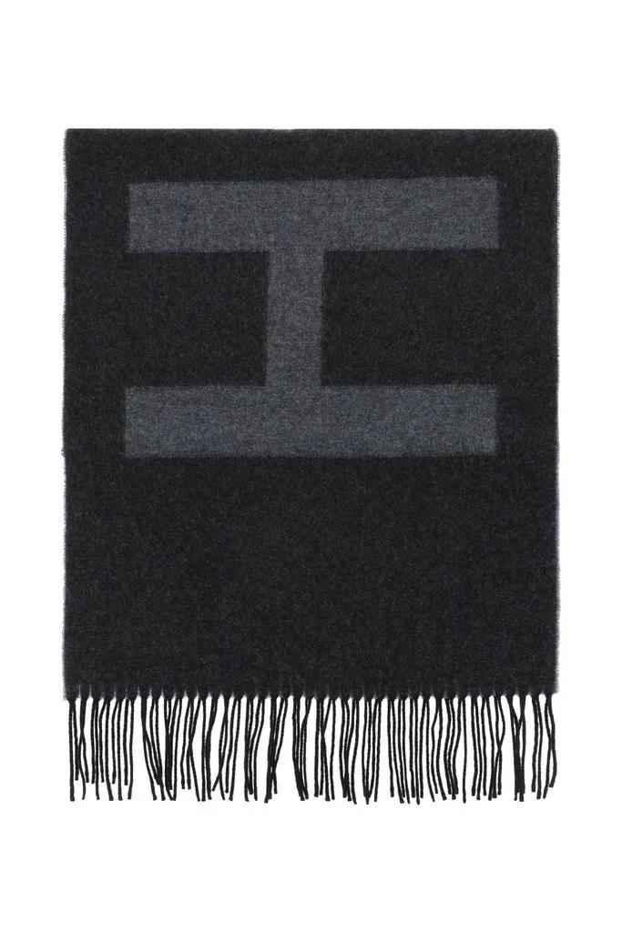 商品Hugo Boss|Hugo Wool Logoed Scarf,价格¥395,第1张图片