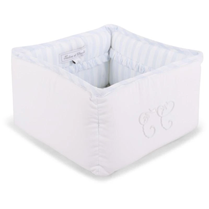 商品Tartine et Chocolat|Baby diapers box in white and blue,价格¥1040,第2张图片详细描述
