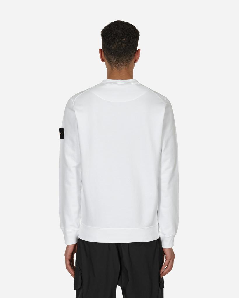 Garment Dyed Crewneck Sweatshirt White商品第3张图片规格展示