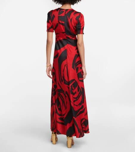 商品Diane von Furstenberg|Walker花卉加长连衣裙,价格¥4866,第3张图片详细描述