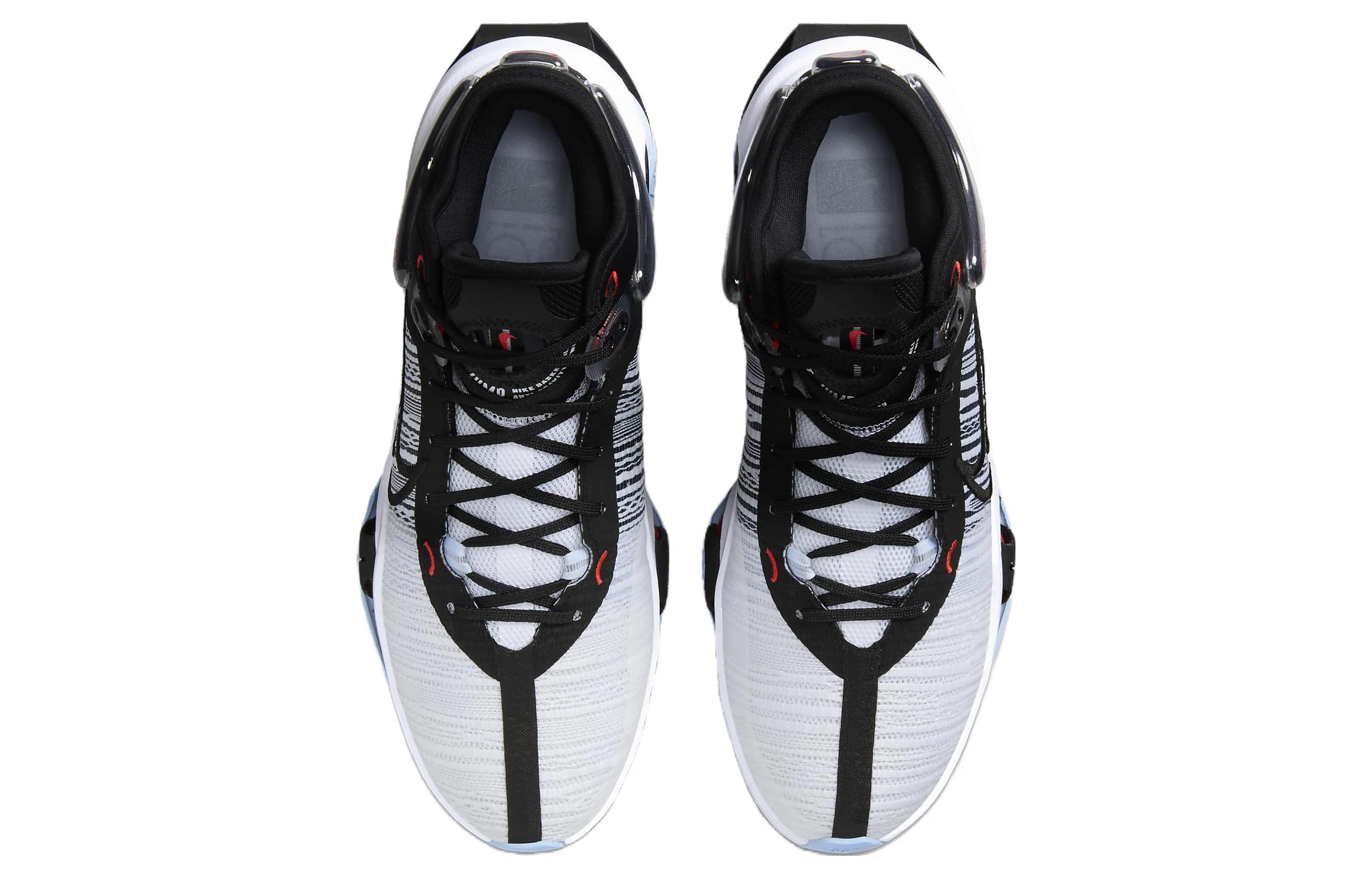 商品[国内直发] NIKE|Air Zoom G.T. Jump 2 EP 透气 圆头系带 减震防滑 低帮 篮球鞋 男款 黑白色,价格¥888,第5张图片详细描述