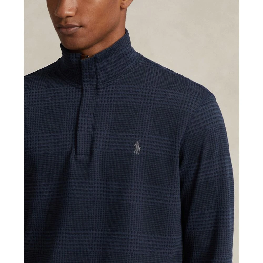 商品Ralph Lauren|Men's Printed Double-Knit Quarter-Zip Pullover,价格¥523,第3张图片详细描述