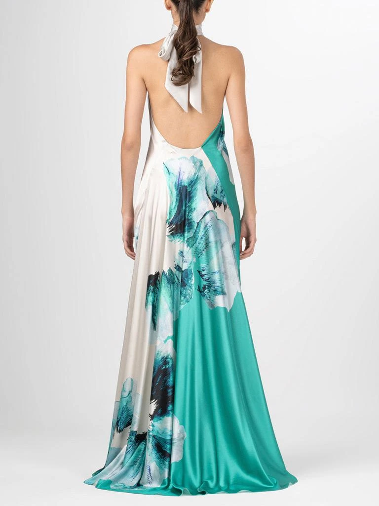 商品Silvia Tcherassi|Sherry Silk Halter Gown,价格¥7287,第4张图片详细描述