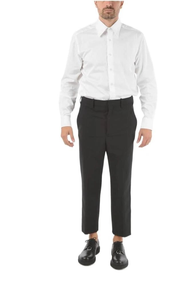 商品Neil Barrett|Neil barrett men's black other materials pants,价格¥2449,第4张图片详细描述