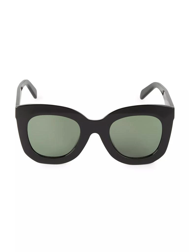 商品Celine|49MM Round Cat-Eye Sunglasses,价格¥2399,第2张图片详细描述