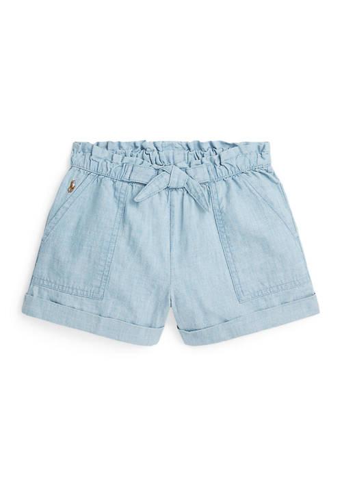 Ralph Lauren Childrenswear | Lauren Childrenswear Girls 2 6X Cotton Chambray Camp Shorts 183.13元 商品图片