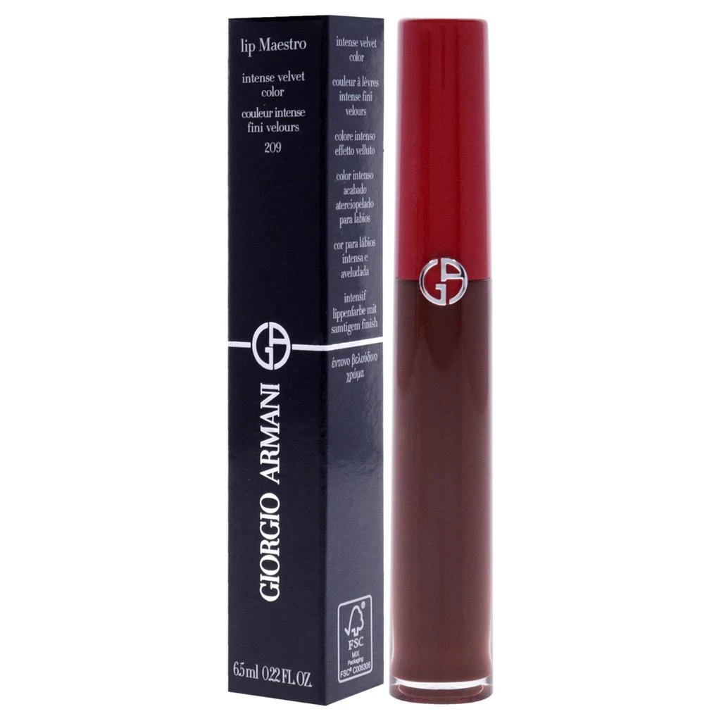 商品Giorgio Armani|Lip Maestro Intense Velvet Color - 209 Palazzo by Giorgio Armani for Women - 0.22 oz Lipstick,价格¥302,第1张图片