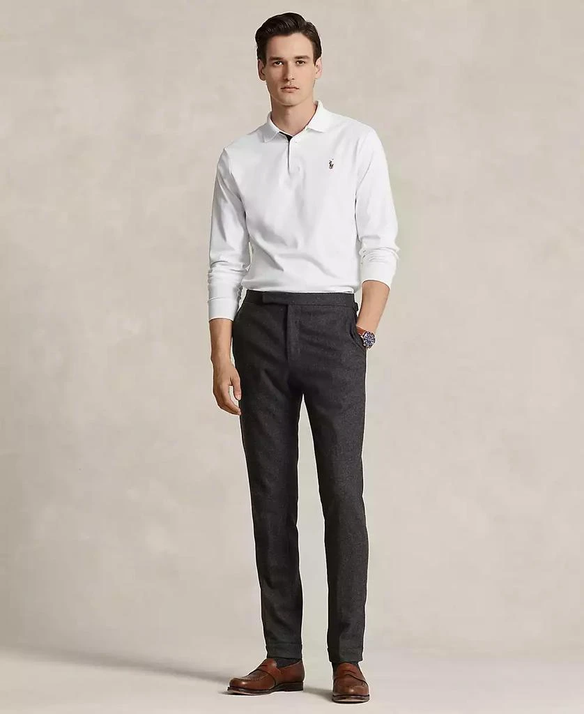 商品Ralph Lauren|男士经典版型长袖柔软棉质 Polo 衫,价格¥343,第4张图片详细描述